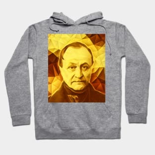 Auguste Comte Golden Portrait | Auguste Comte Artwork 9 Hoodie